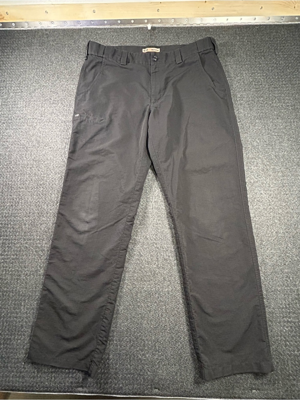 5.11 Tactical Men's Fast Tac Urban Pants 36x32 Black RipStop DOM 74461-019